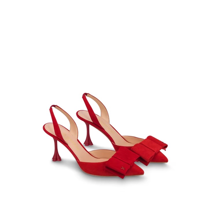 LV Blossom Slingback Pump